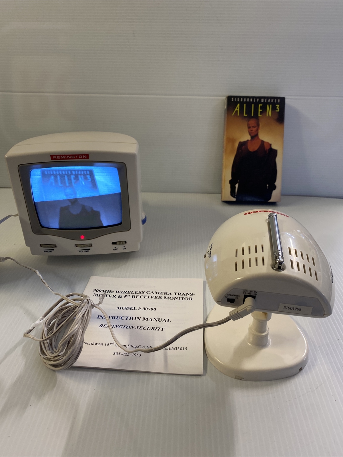 Remington – 900 MHz Wireless Observation System Model 00790 Very RARE!!!