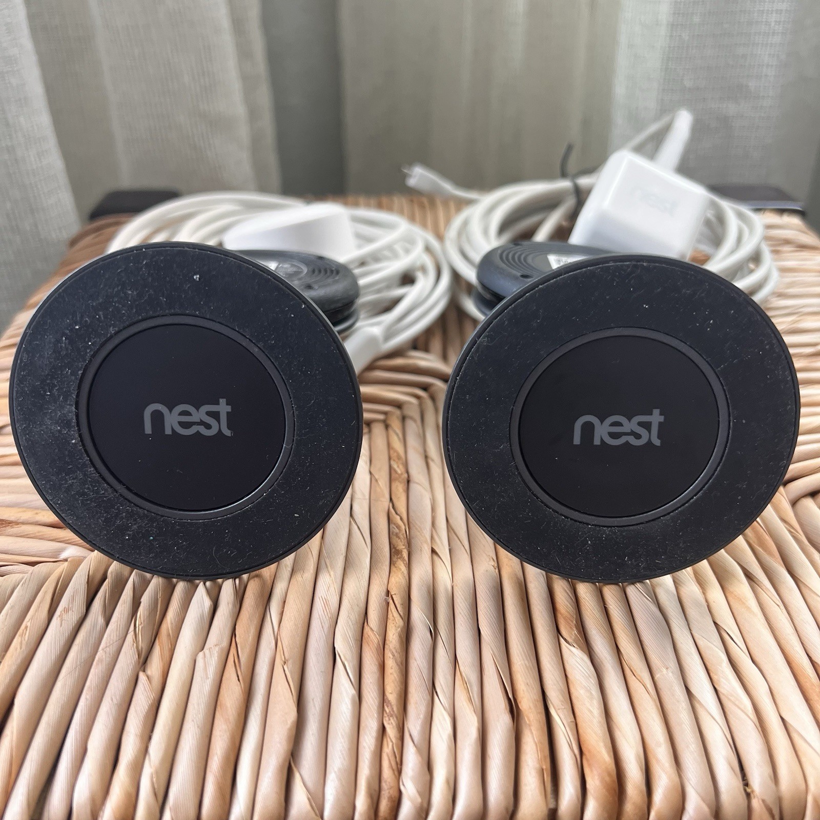 Google Nest Cam Model A0005 Indoor Security Wi-Fi Camera, Black (Pair) Tested