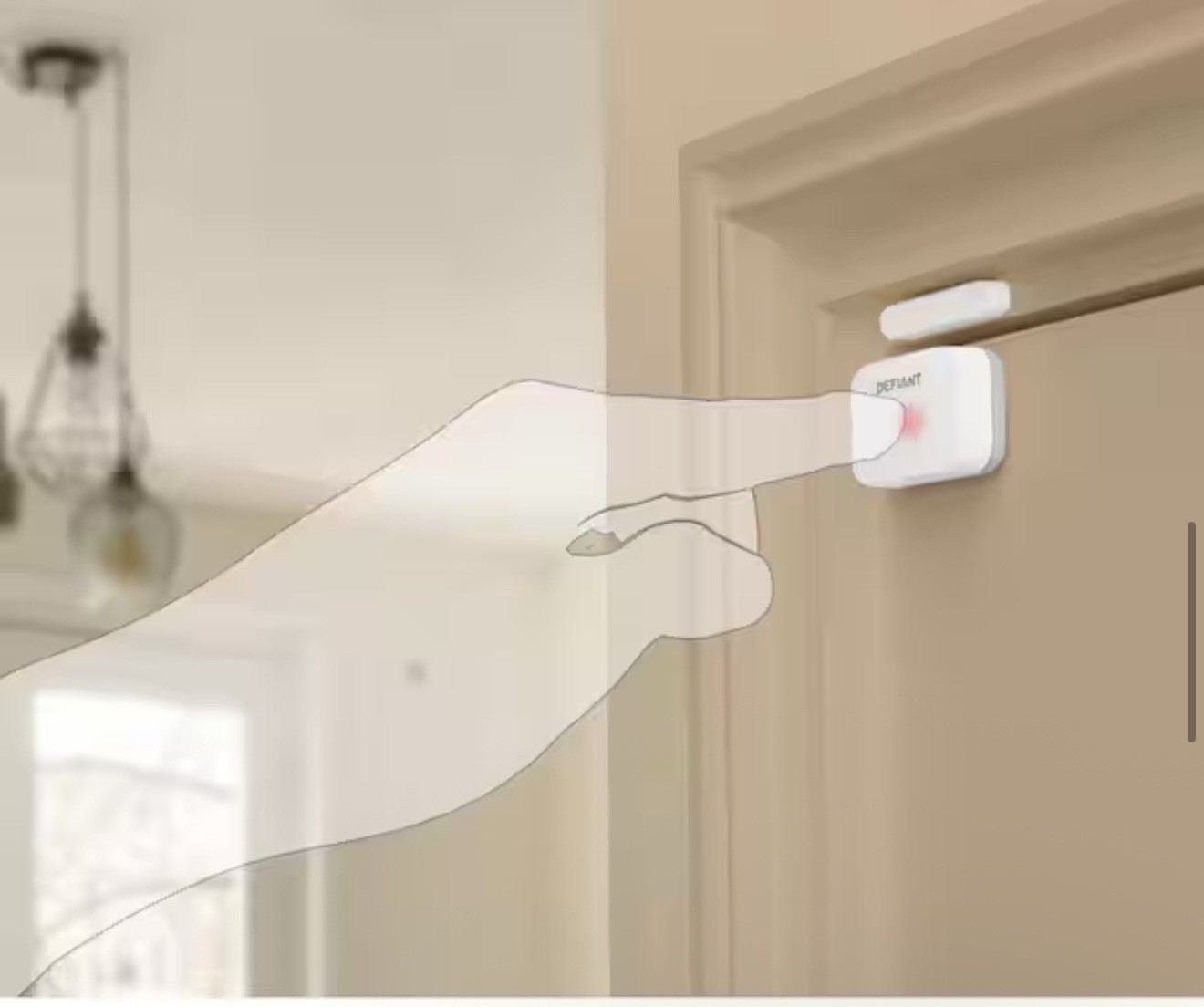 Defiant Smart Home Alarm Kit WiFi and Bluetooth, Powered by Hubspace (5-Piece)