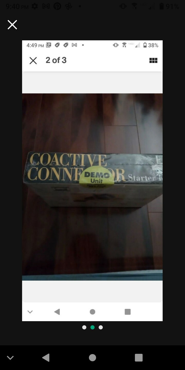Coactive Connector Starter Set New In Original Box