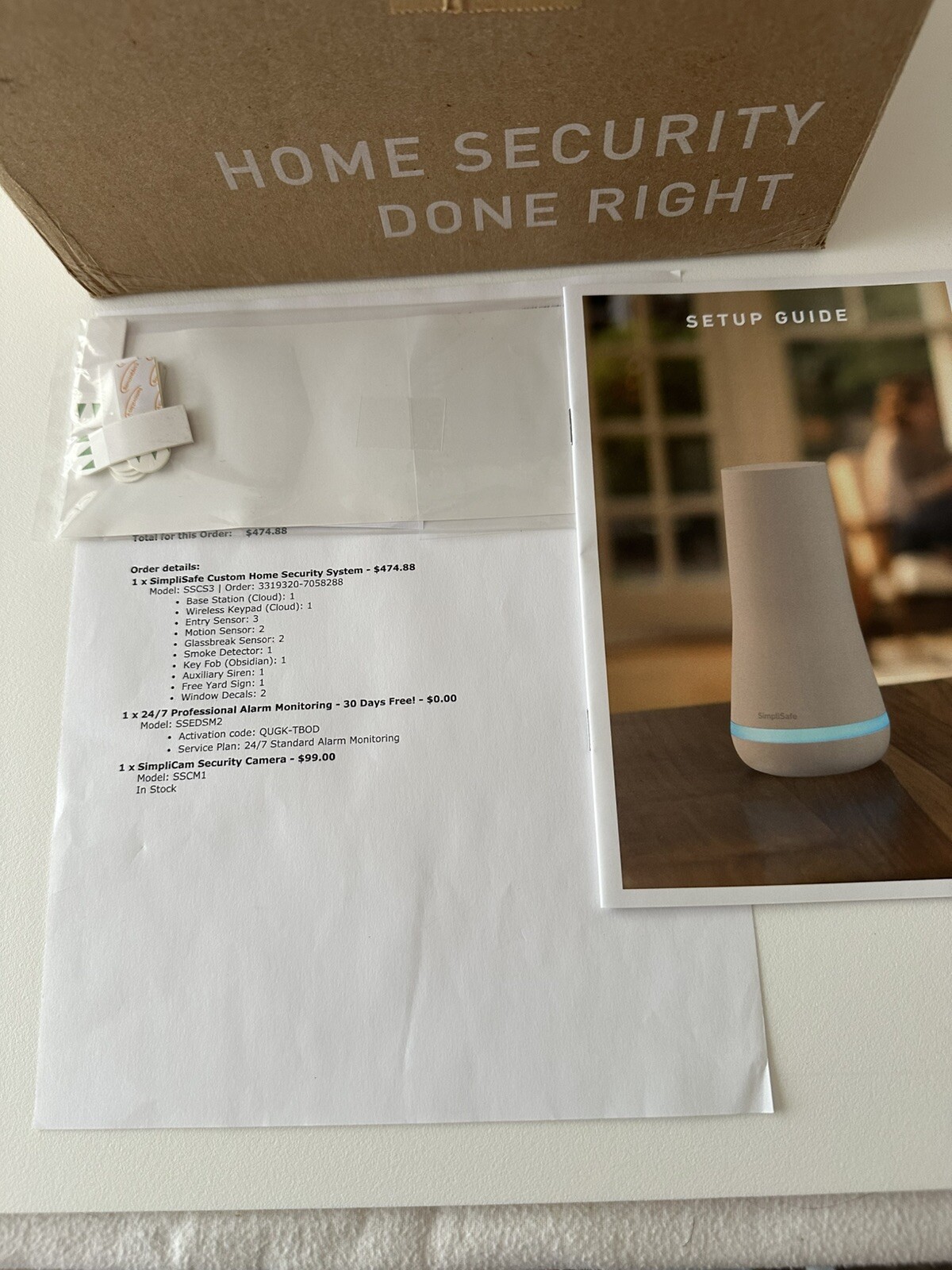 SimpliSafe Home Security System
