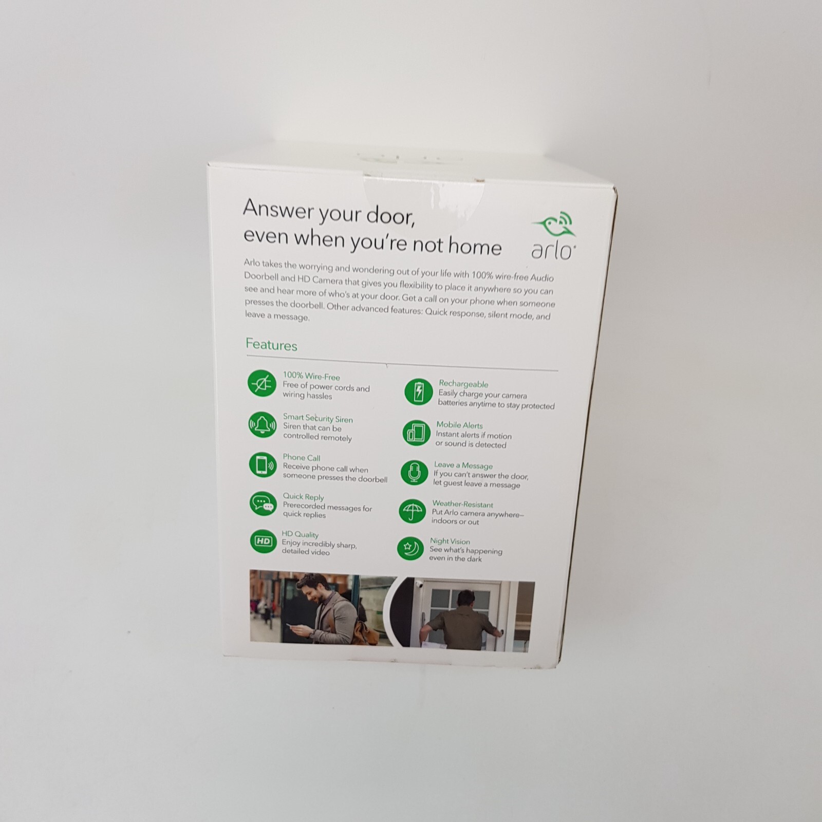 Arlo Smart Home Pro HD Camera Plus Audio Doorbell and Chime System