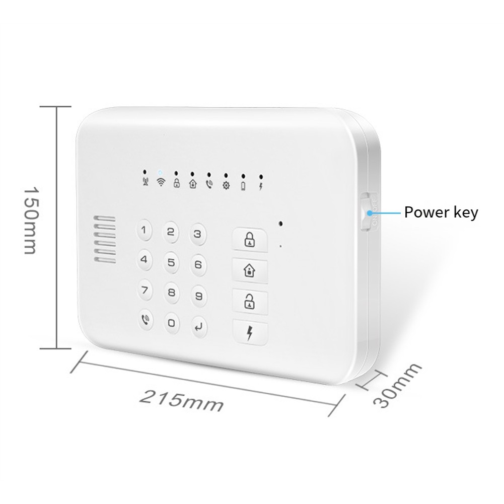 Tuya APP Remote Control WIFI+GSM Alarm System for Home Security Burglar5920