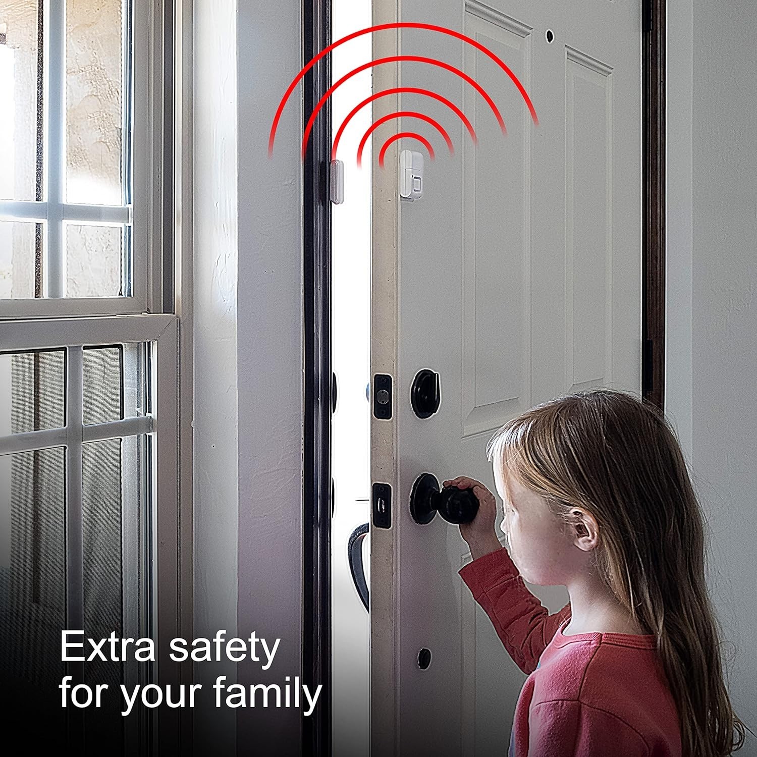 Easy Install Security Alarms for Windows and Doors with High Decibel Alert