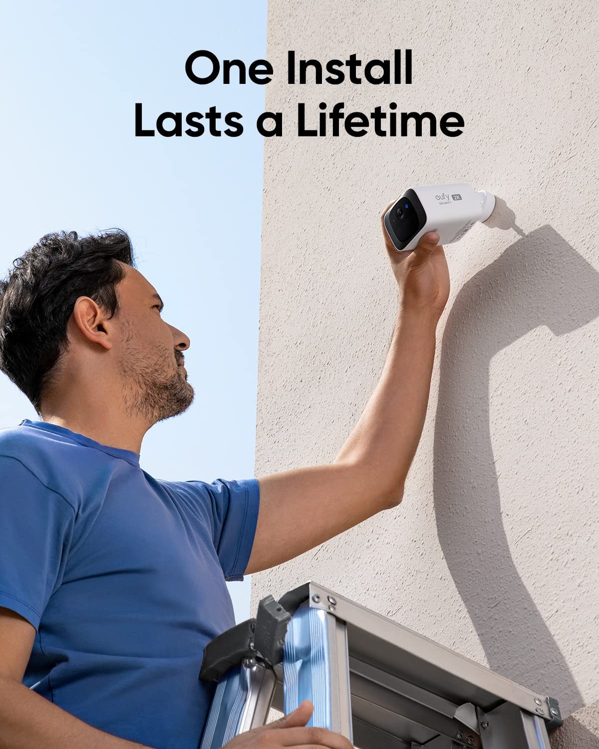 eufy Security SoloCam S220 2-Cam Pack, Solar white