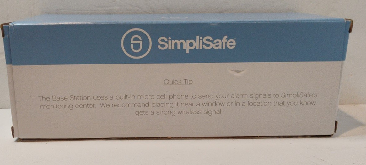 SimpliSafe Home Security System Base, Keypad, Motion, & Entry Sensor, Keychain