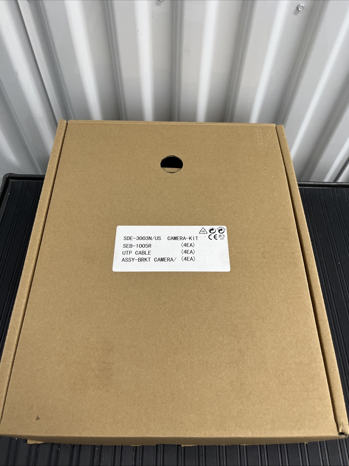 Samsung 4CH Real-Time DVR w/ 4 Hi-Res Cameras 1TB HDD #SDE-3003, NEW (Open Box)