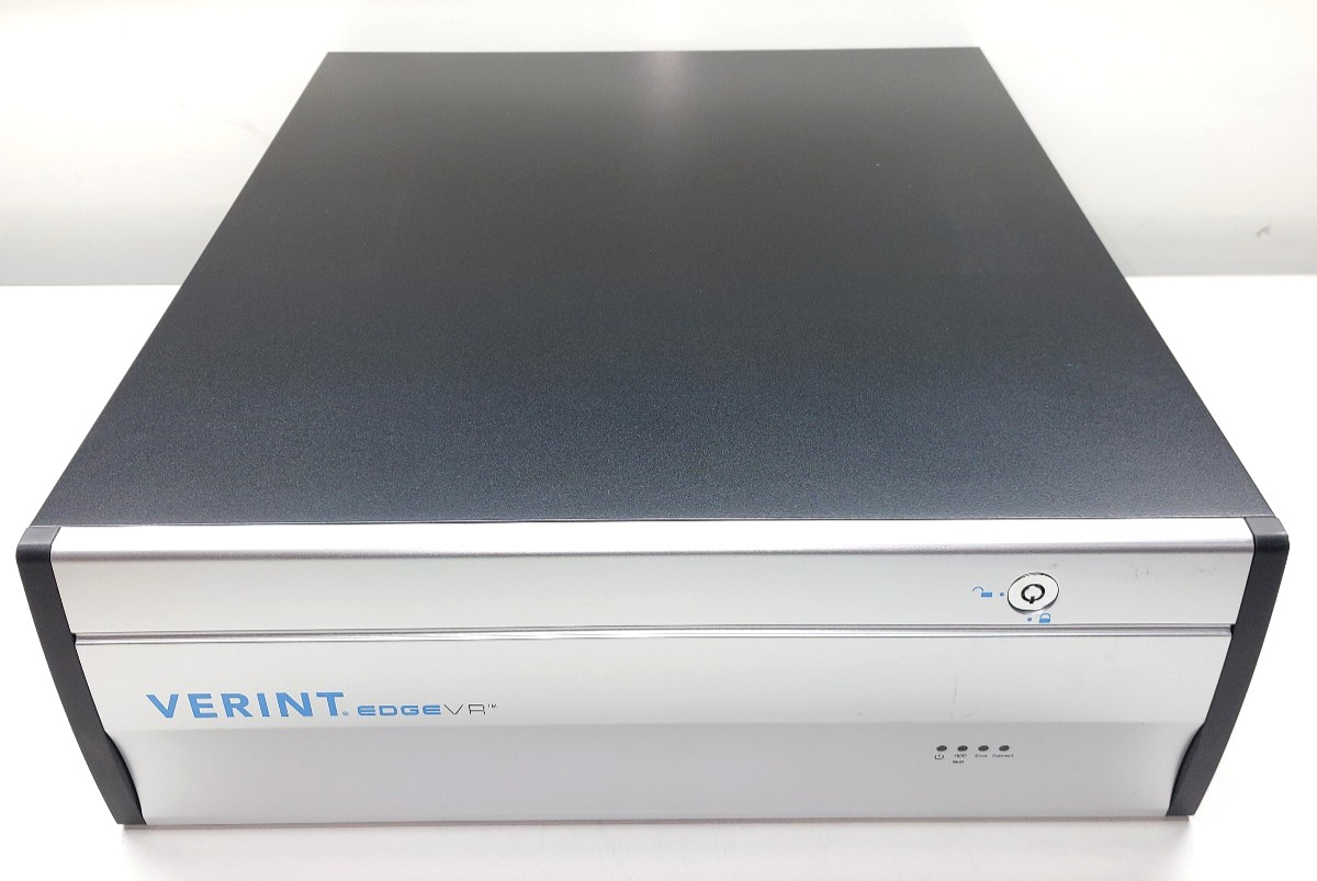 Verint E300-24R5 EdgeVR 300 w/ 4x 8TB HDD Support up to 64-IP Video Camera 16 Ch