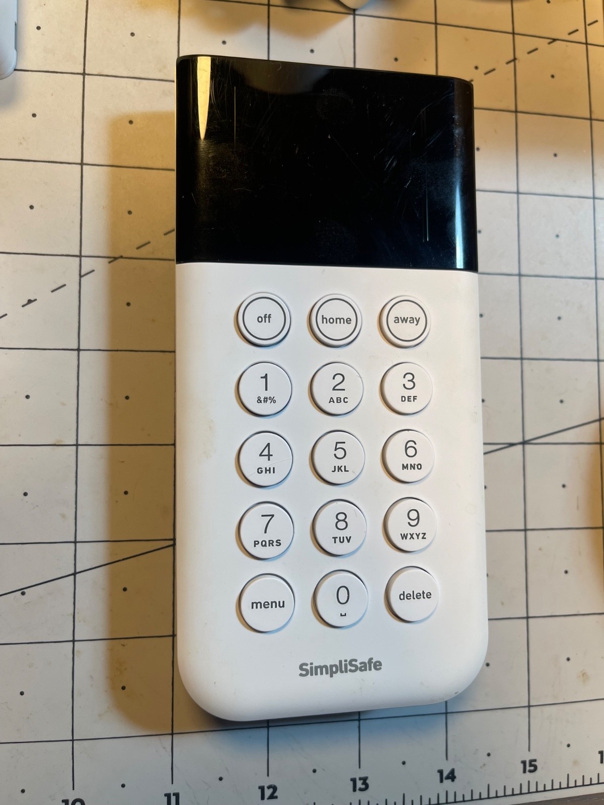 SimpliSafe 10 Piece 2.4GHz Wireless Home Security System – White SSBS3 – Reset