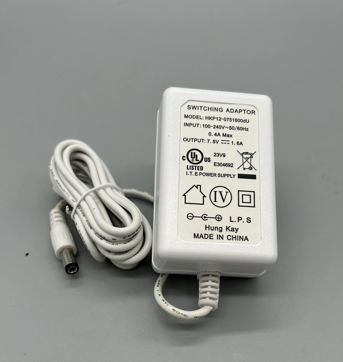 Power Supply Adapter Cord for SimpliSafe Security BS2000 SS-1500 Base Station