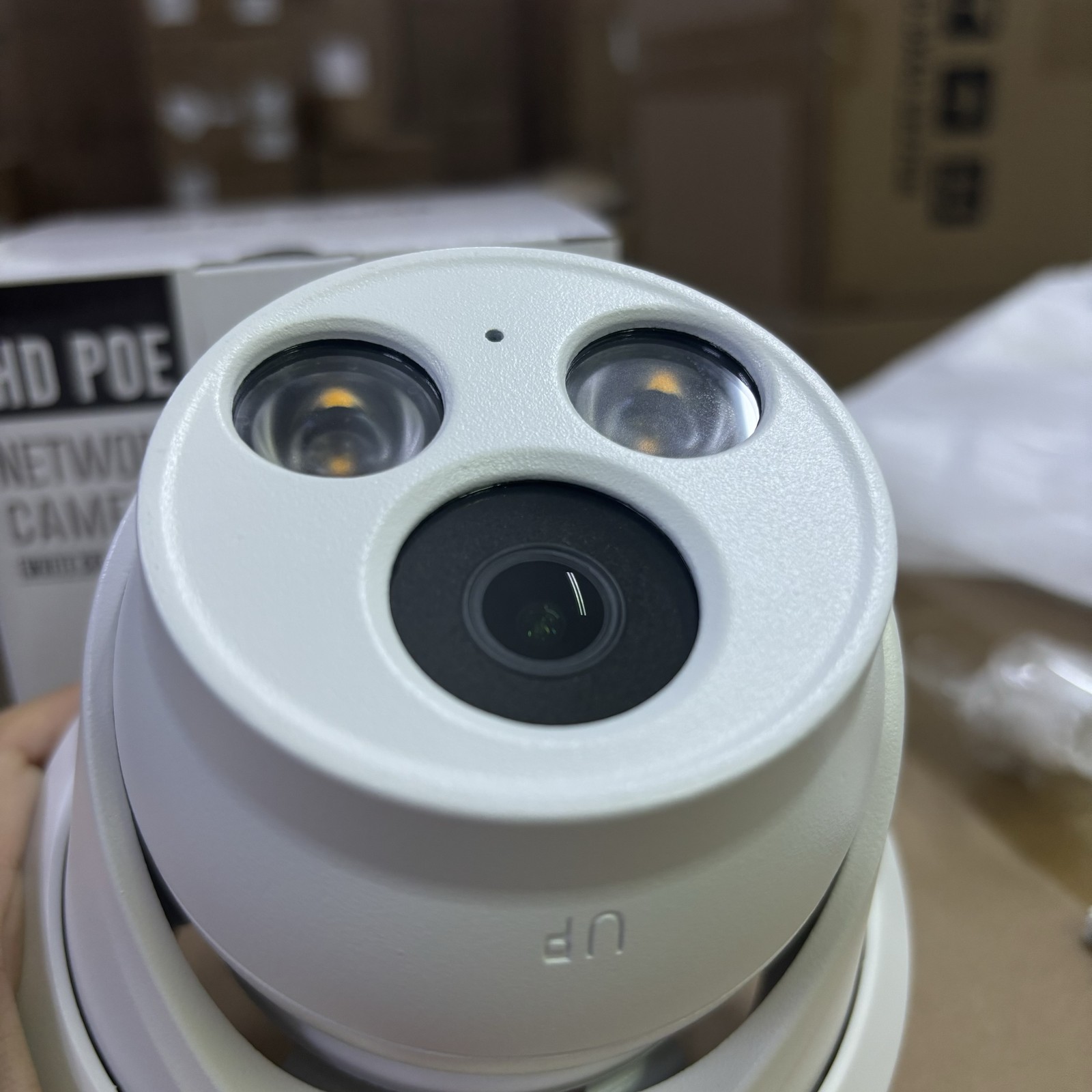 Vikylin 16ch CCTV System 5MP IP Camera Audio Full Color Turret 4k 16POE NVR Lot