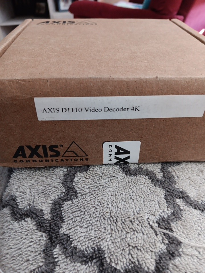 AXIS D1110 Video Decoder 4K P/N 02282-001 [SEALED] BRAND NEW