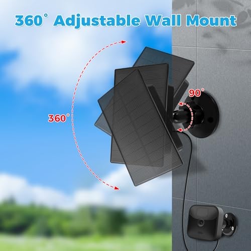 Loyala Solar Panel for Blink, Blink Outdoor Camera Solar Panel, Outdoor