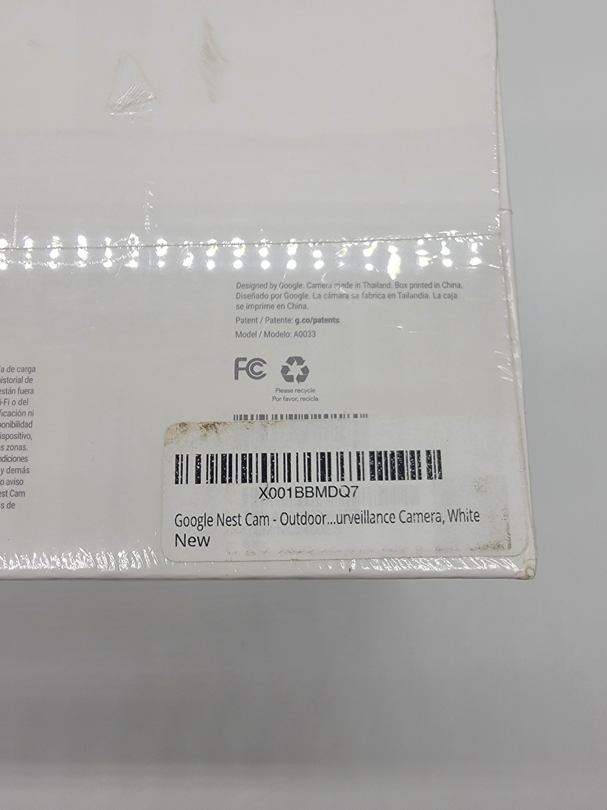 Google Nest Cam Outdoor Smart Security Camera (2-Pack) NC2400ES – Sealed NEW