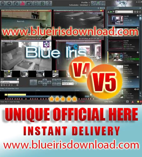 Blue Iris Pro v5.0 (Latest) WITH VIDEO TUTORIALS Video Camera Security Software