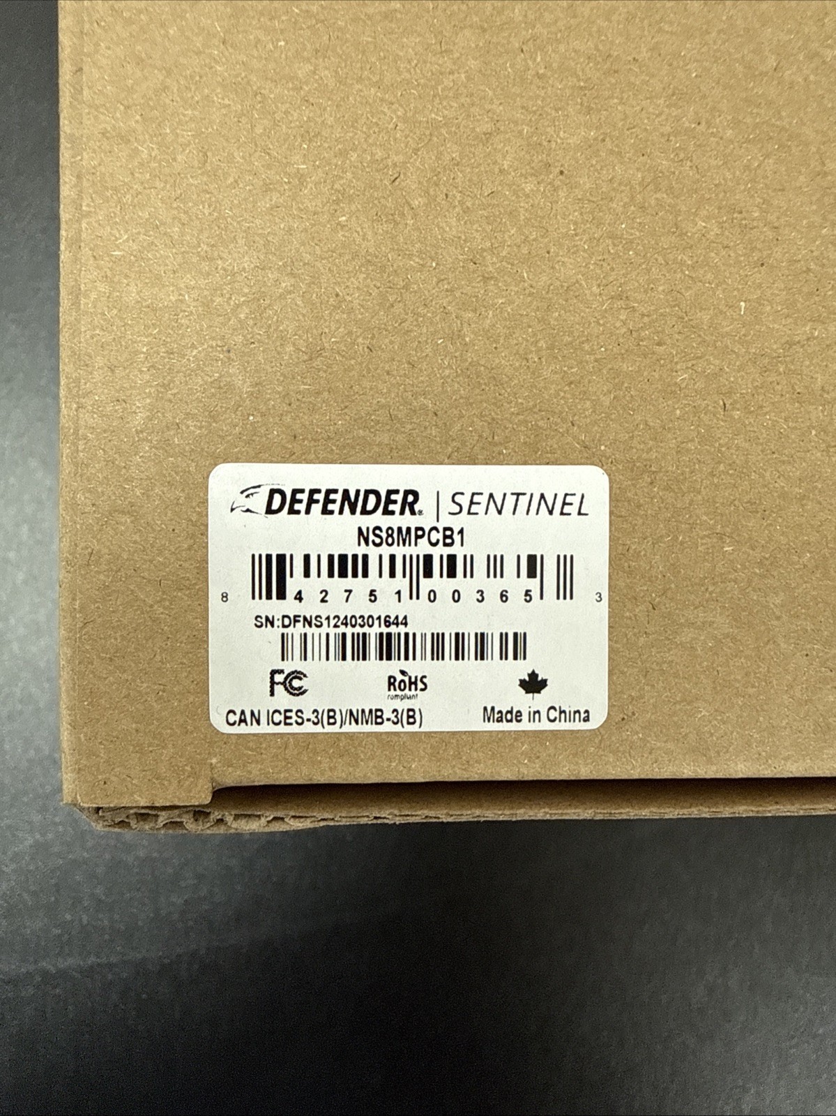 Defender Sentinel PoE Indoor/Outdoor 4 Security Camera System – NS8MP1T4B4