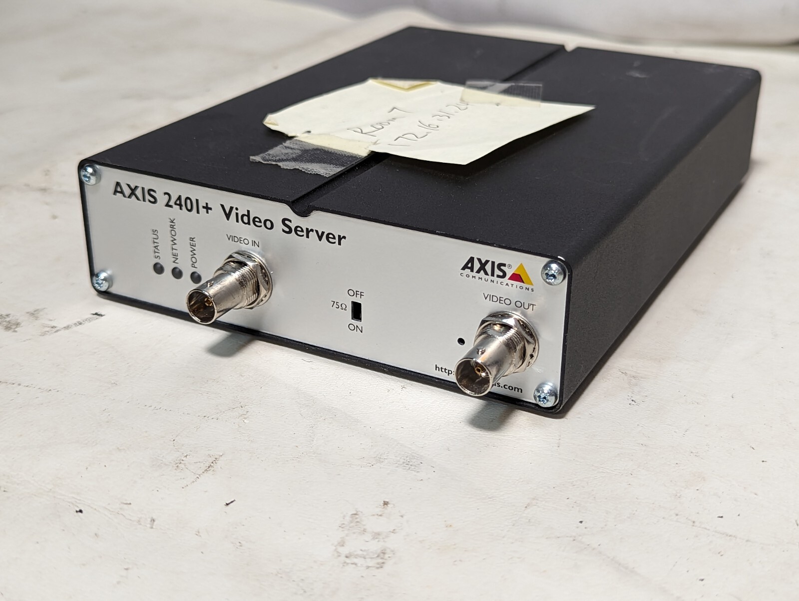 Lot of Axis 2191 audio module and Axis 2401+ video server, no power cables