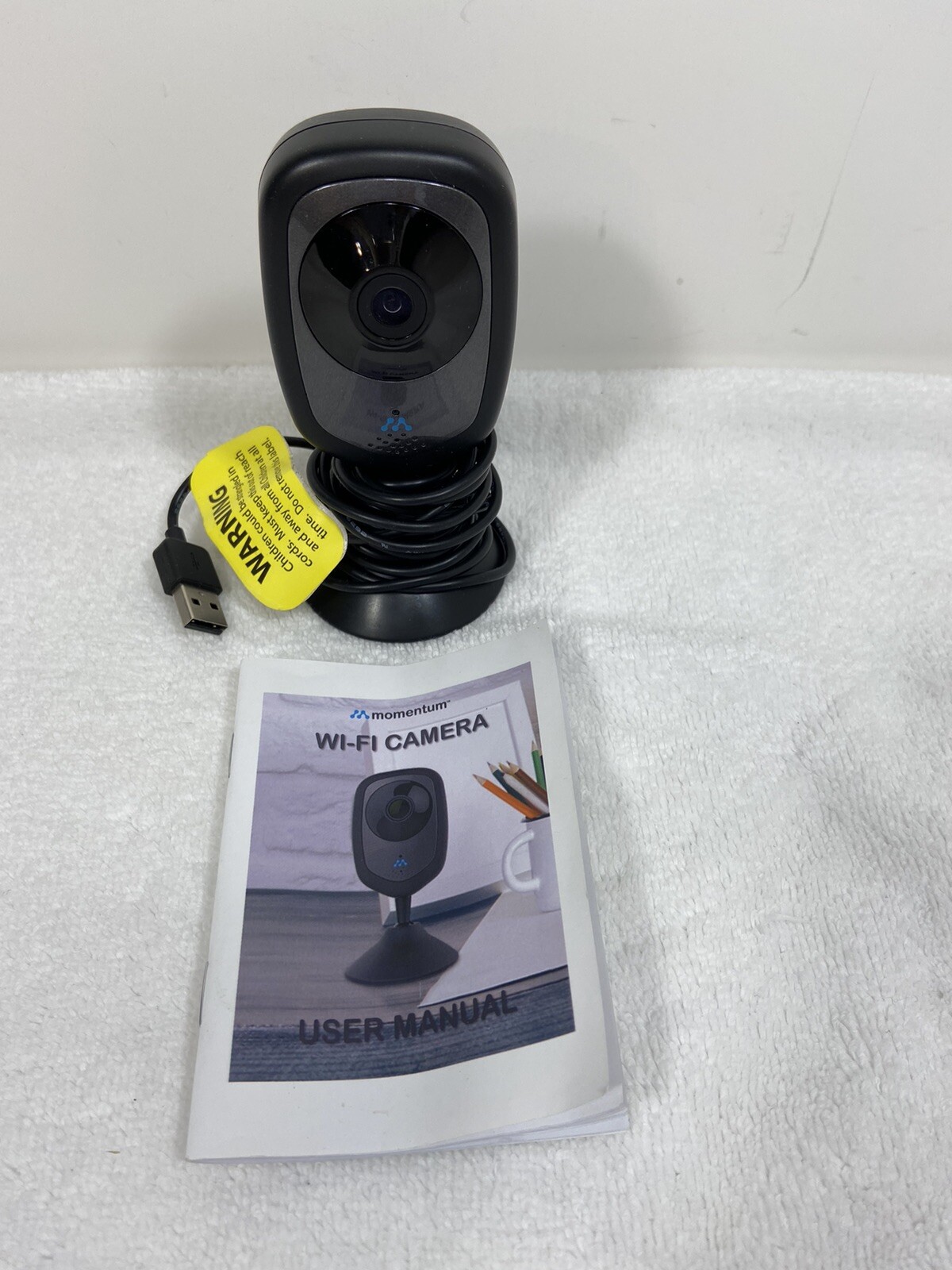 Wireless HD Dual Band Wi-Fi Surveillance Camera Momentum Mocam-720-01