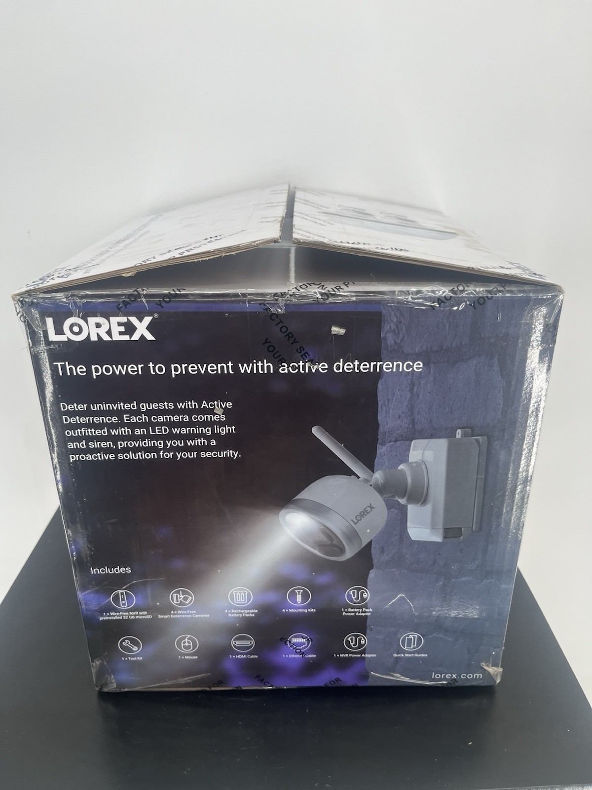 Lorex HD Wire-Free 1080p Security System 4 Wire Free Camera L222A8D-2AA4