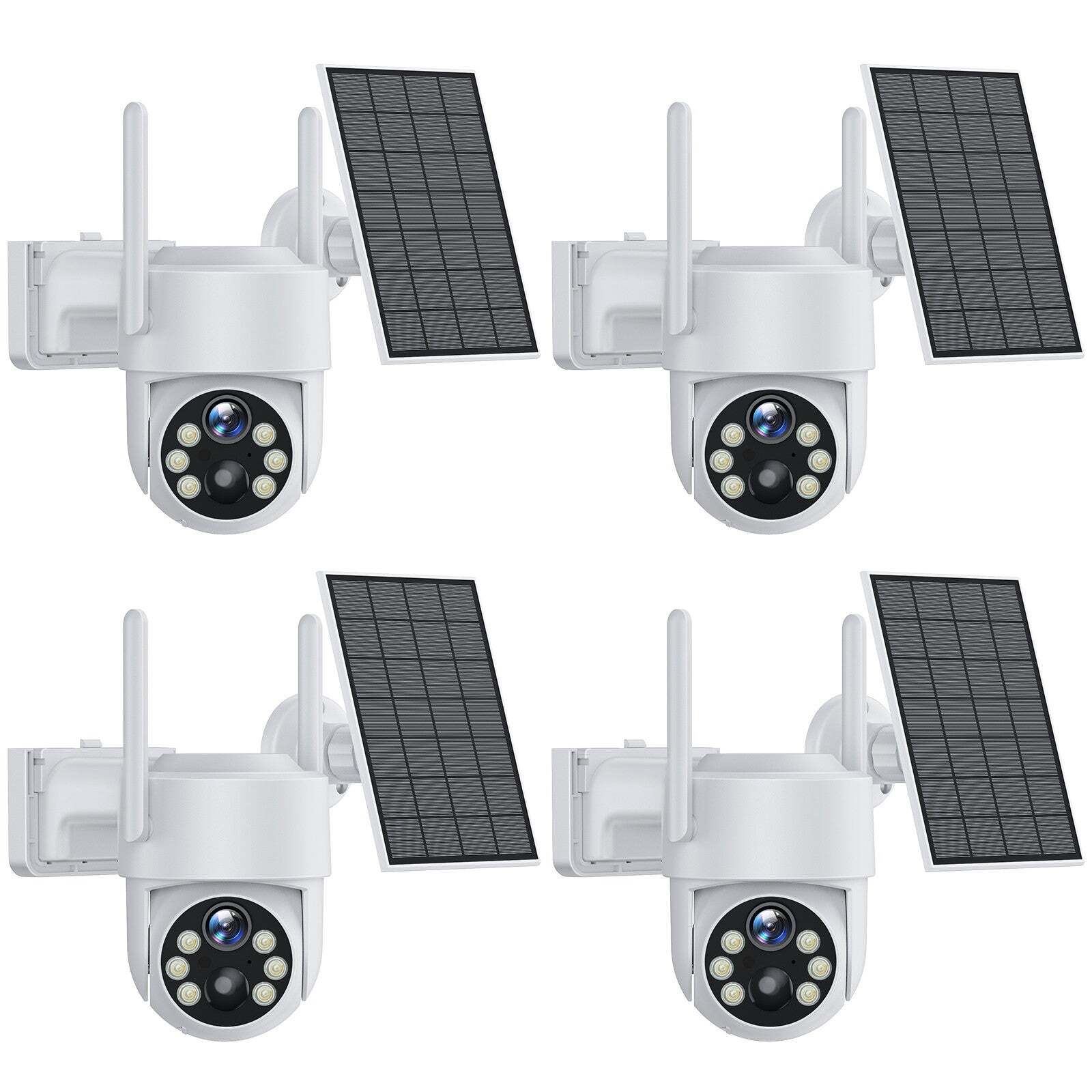CAMCAMP 2K Wireless Security Camera Home Outdoor 4MP Solar Power WiFi PTZ Camera