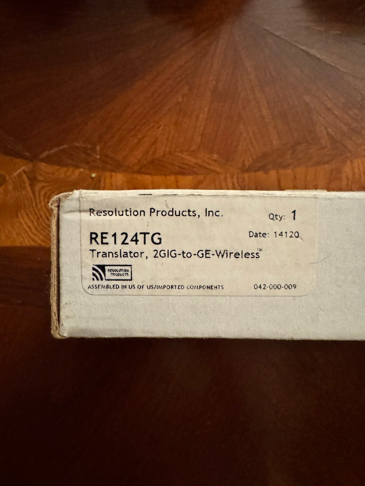 Resolution Products RE124TG – 2GIG to GE Wireless Translator