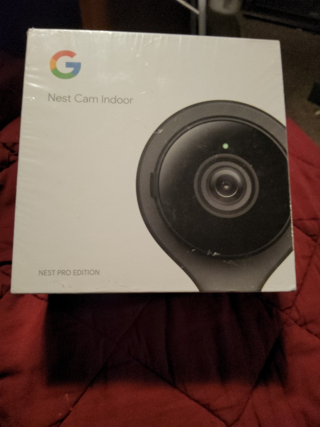 Google Nest Cam (NC1103us) Pro version Indoor Security Camera Black