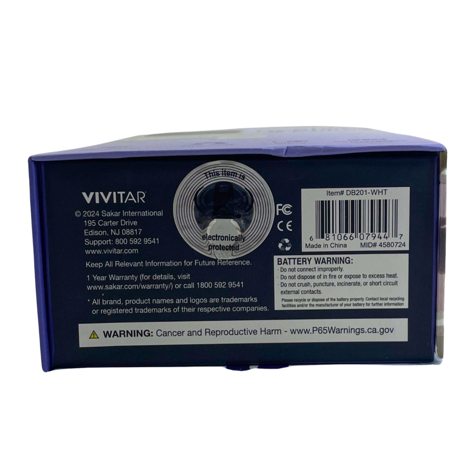 Vivitar Wireless Video Doorbell & Chime – HD Night Vision – 3 Pack Bundle