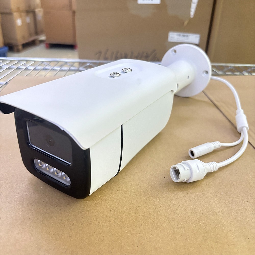 VIKYLIN 8CH POE 5MP Full Color Security IP Camera System Built-in MIC Night Lot
