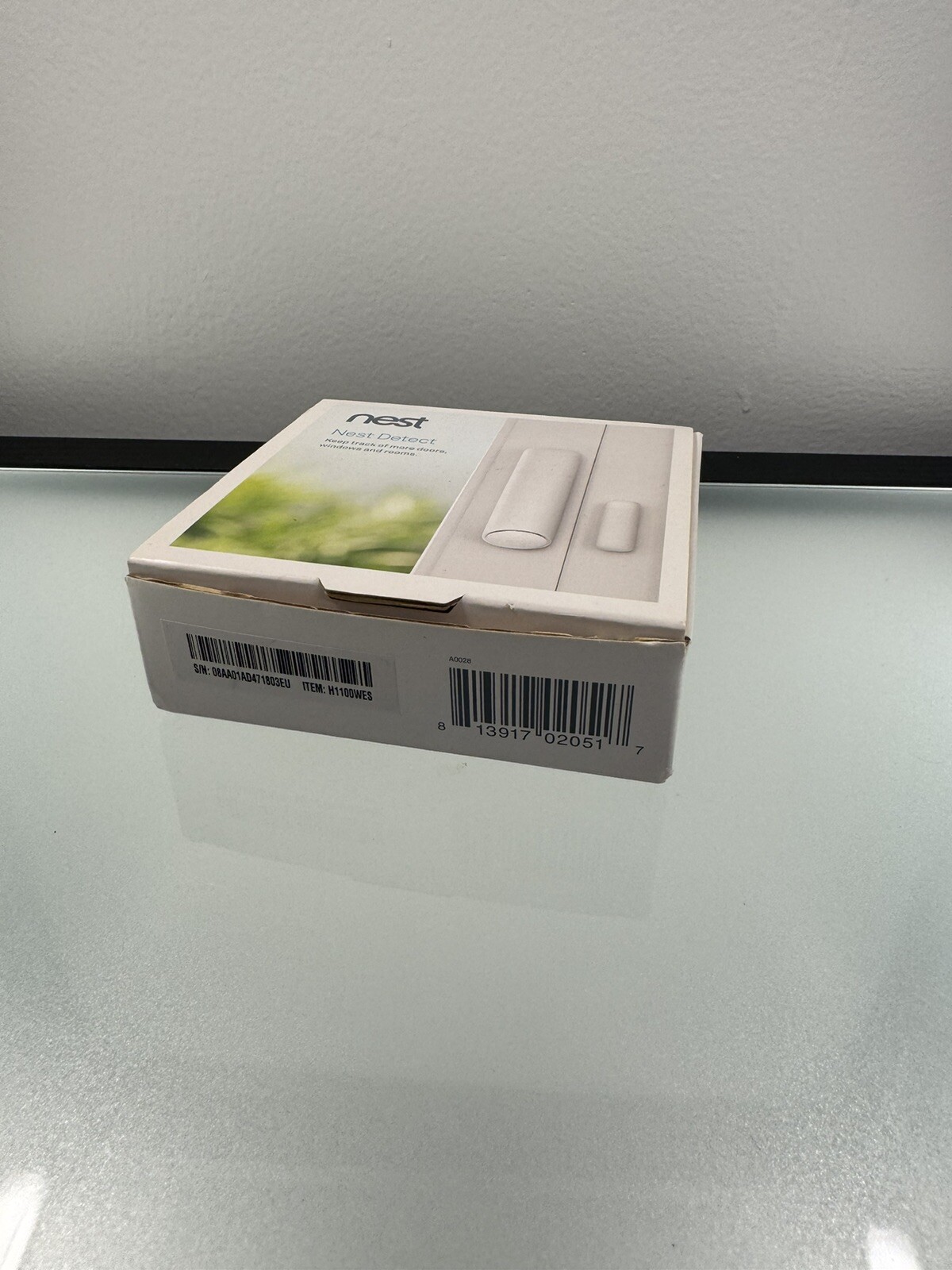 Google Nest Detect Home Door Window Room Motion Sensor H1100WES