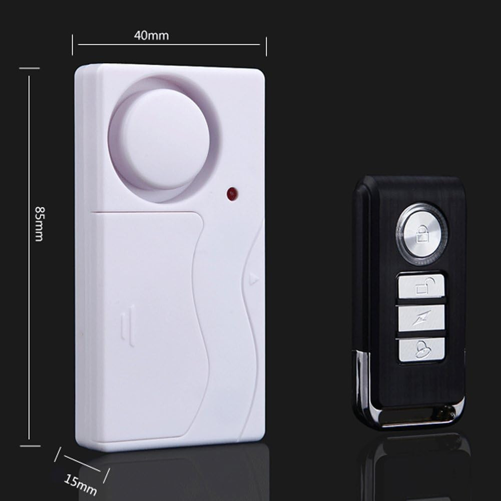 Wireless Remote Door Alarm, Windows Open Alarms, Magnetic Security Sensor, Pool