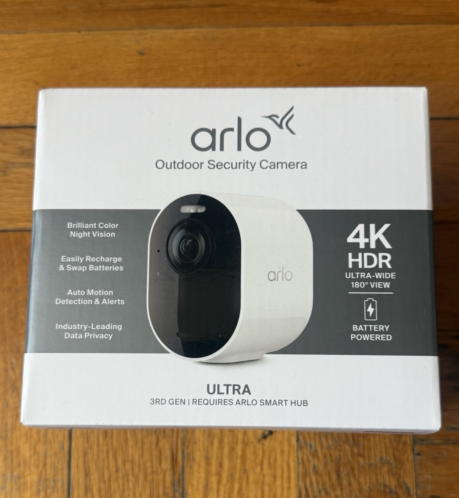 Arlo Ultra Add-On Security Camera 4K HDR (3rd Gen, 2025 Release) Wireless, 1 Cam