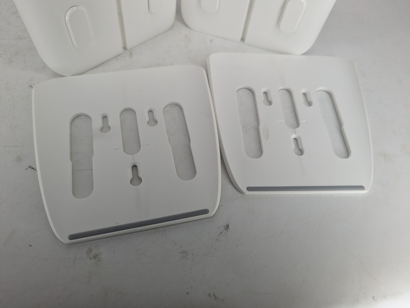 (Lot Of 2) Ring Alarm Keypad 2nd Generation 5AT2S7 W/ Mounts (UNTESTED No Cords)