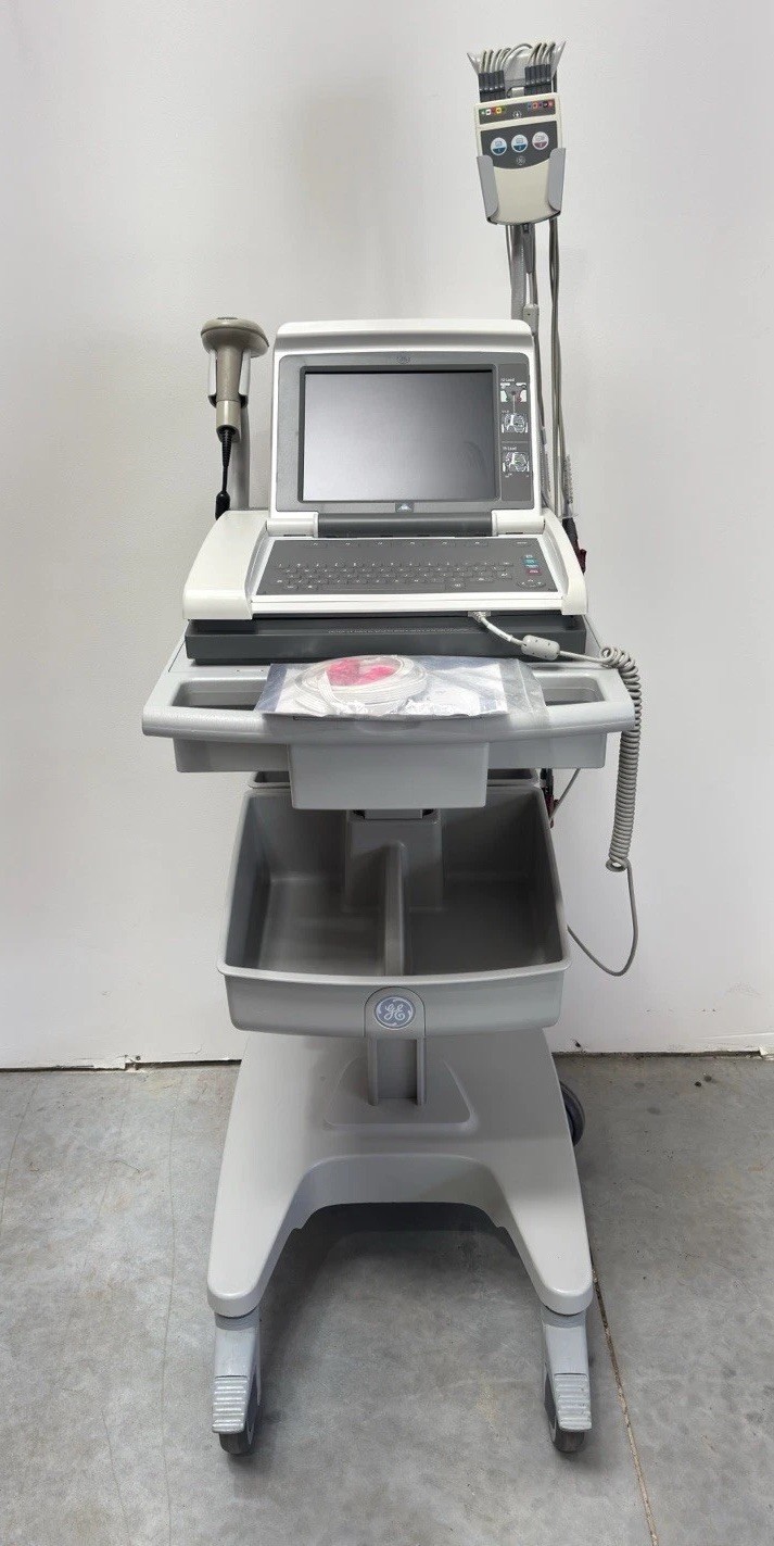 GE MAC 5500 HD System w/ CAM-14 HD, SX-500 Wireless Module & Mobile Cart
