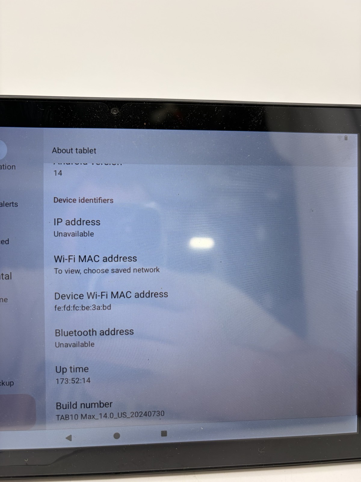 TAB10 Max Android Tablet 10″ 64GB Smart Camera Used Good H1