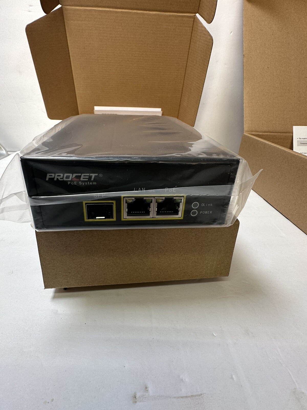 Hanwha Techwin PROCET SPO-8315 83W Fiber PoE Injector