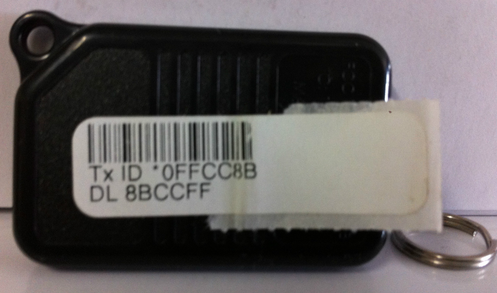 Brand New GE Interlogix 600-1064-95R Micro 4 Button Wireless Remote Keyfob Simon