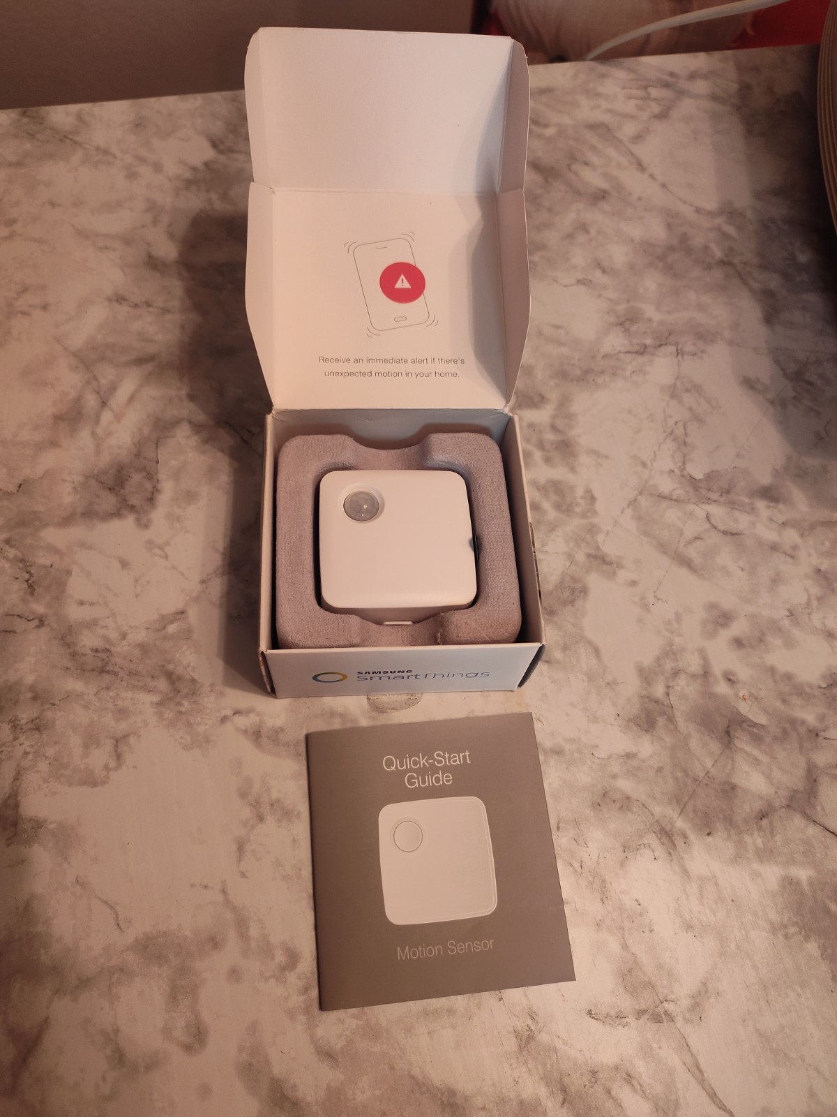 Samsung SmartThings Motion Sensor F-IRM-US-2 Open Box New Complete Zigbee