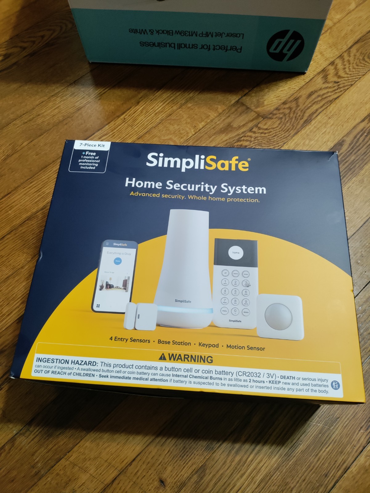 SimpliSafe Smart Home Security System (6-Piece Kit) – New (open box)