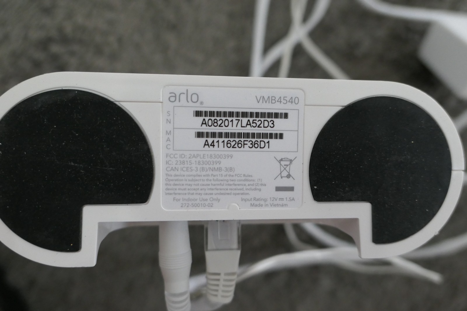 Arlo Ultra Smart Hub Base Station VMB4540 – w/ Power Cord