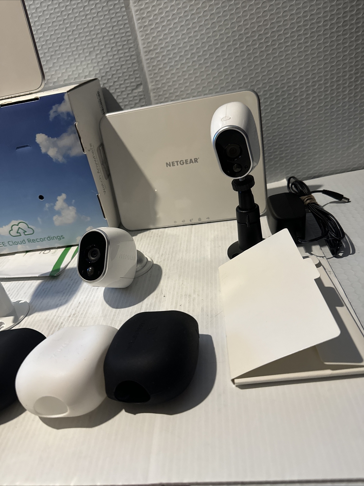 LOT 2 NETGEAR Arlo 2 Camera HD Security Systems 1 Box Only
