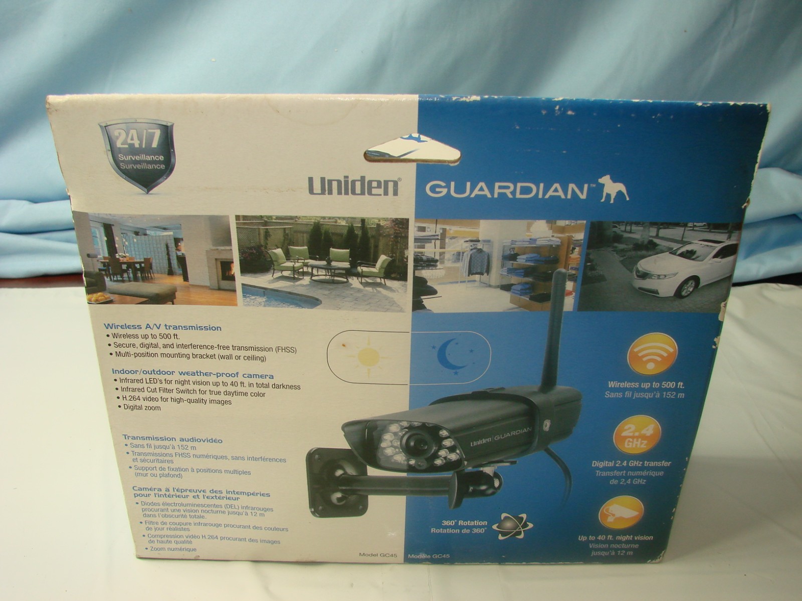 Uniden GUARDIAN GC45 Wireless Indoor/Outdoor CCTV Acessories