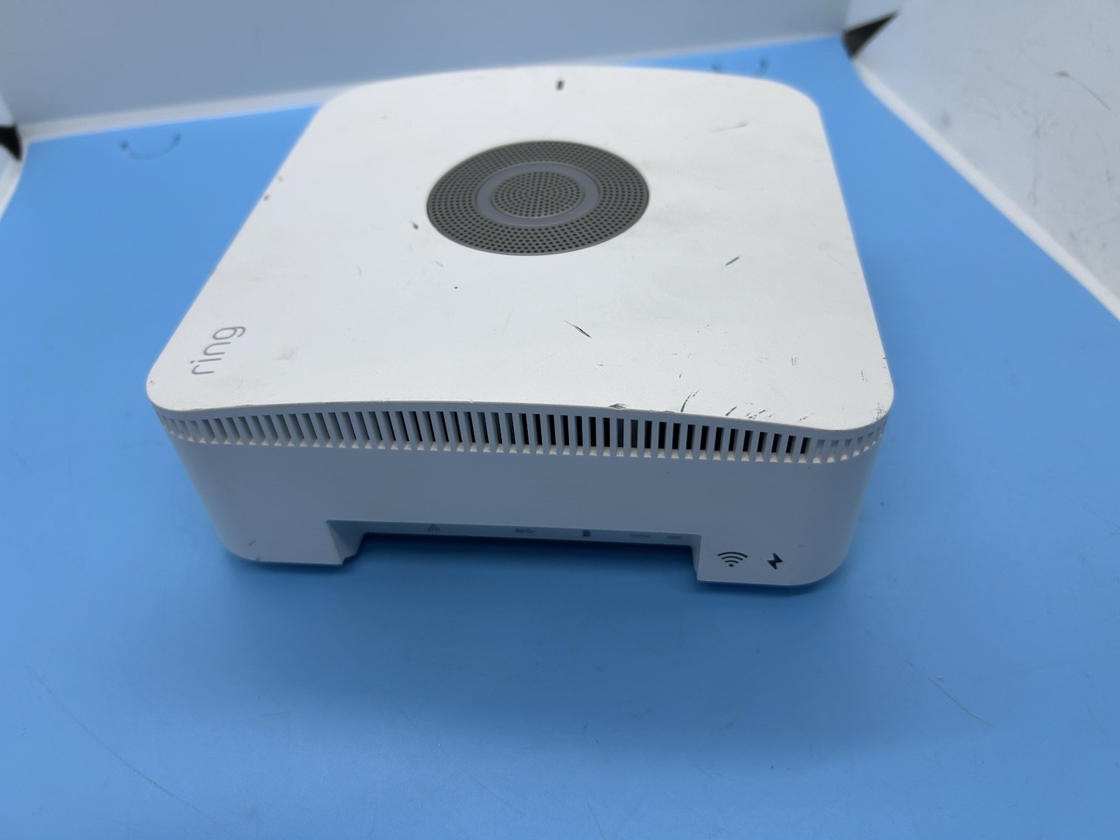 Ring Alarm Pro Base Station Model 5AT3T3. Shown Item Only. No Battery Or Charger