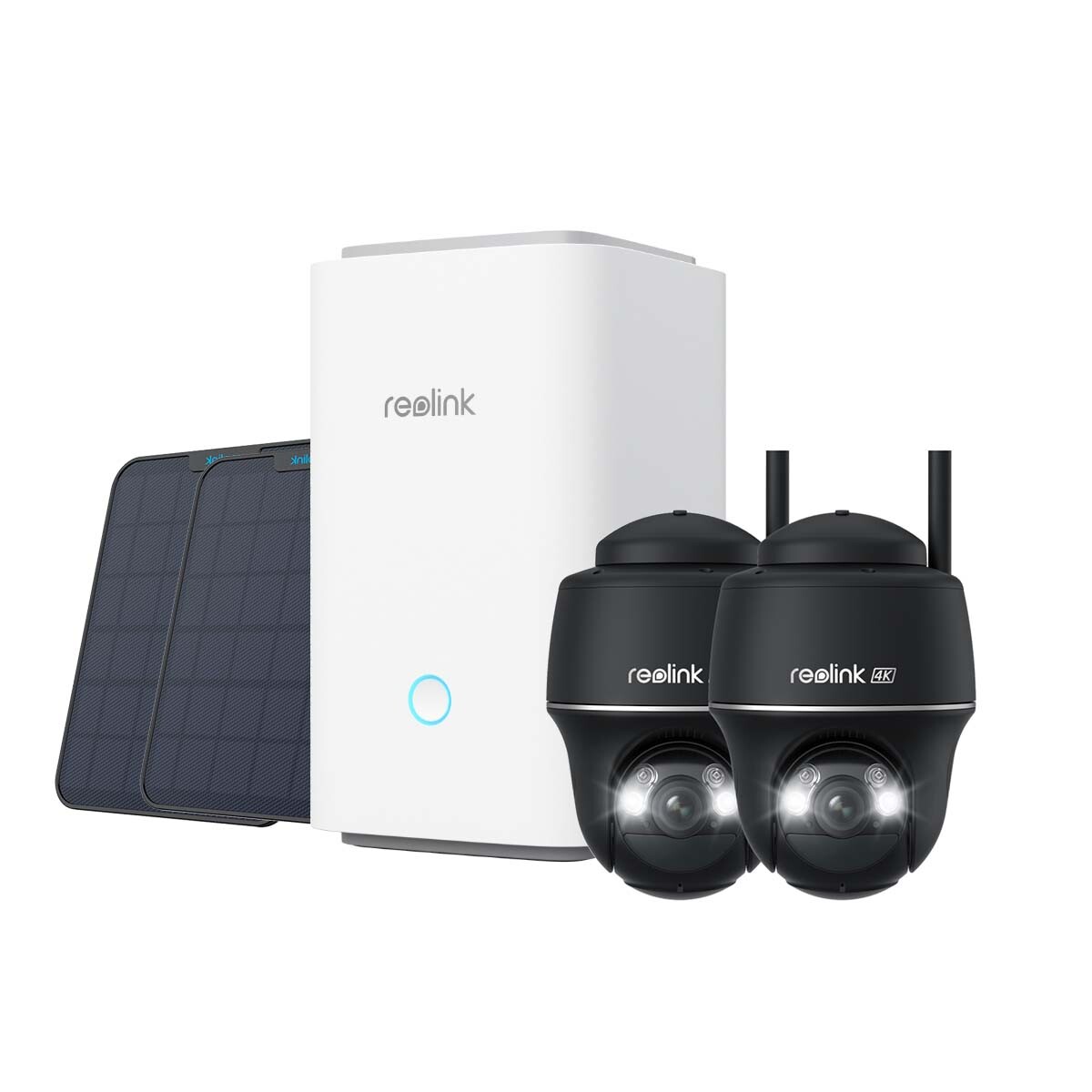 Reolink Home Hub 4K Solar Wireless Security Camera Argus PT Ultra with Solar
