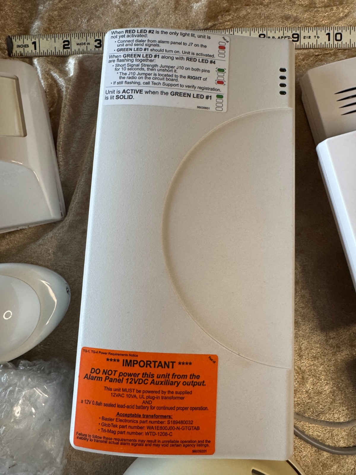 Xfinity / Honeywell Home Security System Components Lot–Cameras,Keypads,Sensors