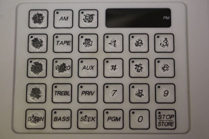 AUDIOEASE TP-Series Touchpad/Keypad, JAYTRON/QC, WHITE, 4.5″ x 4.5″ Box