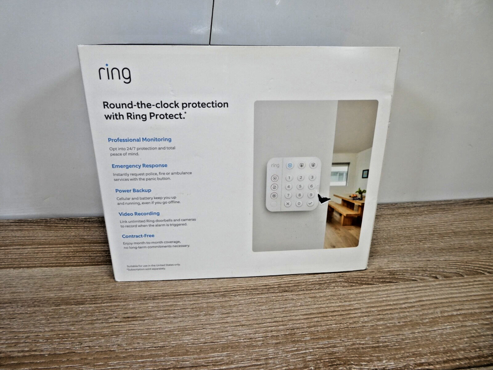 Ring Alarm 8-Piece Security Kit, 2nd Gen Home Security System w/Alexa BRAND NEW
