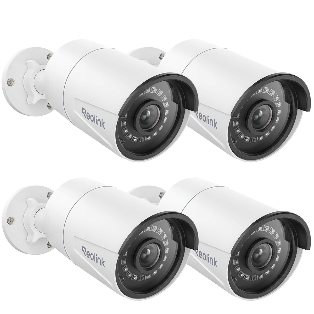 Reolink 2K RLK8-510B4 Home PoE Security Camera System 8CH 2TB NVR 24-7 Recording