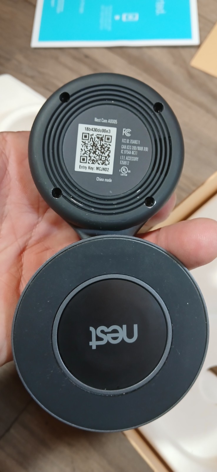 Google Nest Cam – NC1102ES – Indoor Security Camera Unit – PARTS OR REPAIR