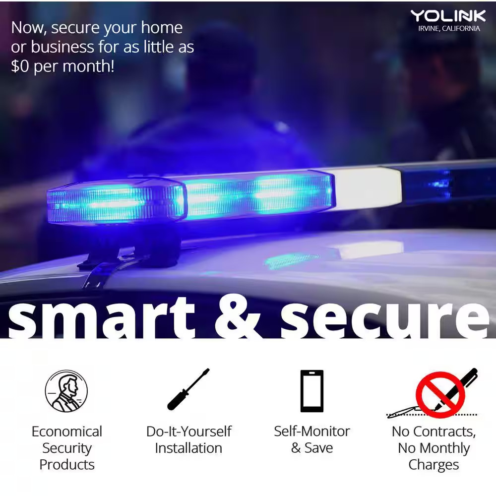 Smart Home Outdoor Alarm Controller and Siren