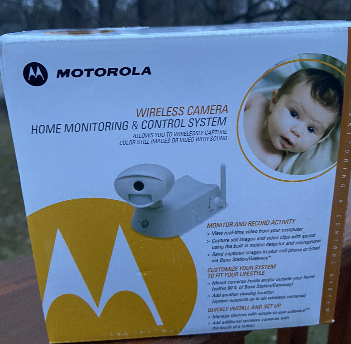 Motorola HMWL-1010 Home Monitoring & Control System Wireless Camera NEW Sealed